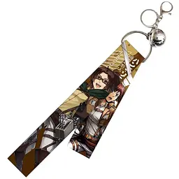 Брелок тканинний Атака титанів Ханджі Зое і Саша Браус Attack on Titan Hange Zoë and Sasha Braus 10 см