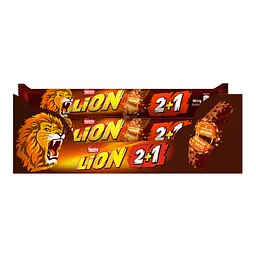 Шоколадний батончик Lion 2+1 90 г - мініатюра 4