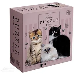 Пазли тришарові Interdruk Puppy Sign 1, 250 шт. (385116) - мініатюра 2