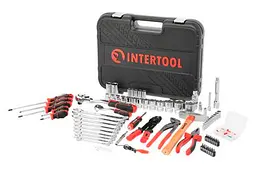 Набір ручних інструментів Intertool Storm ET-8100 1/4" x 1/2" у наборі 100 предметів - мініатюра 3