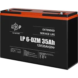 Акумулятор LogicPower AGM 6-DZM 12V (12V/35Ah/420Wh) (9335) [109288] - мініатюра 4