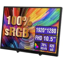 Монітор 10.5" Anmite A105W01 Black teh0020230