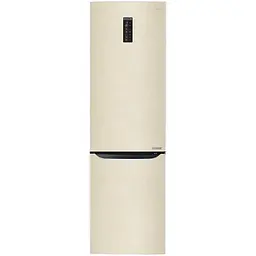 Холодильник LG GW-B499SEFZ 2 м 360 л А ++ Total No Frost лінійний компресор зовнішній дисплей бежевий