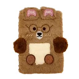 Блокнот пухнастий Bears, А5, 80 аркушів, 70 г/м² (В асортименті)