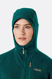 Толстовка Rab Women's Capacitor Hoody 14 Темно-бірюзовий - мініатюра 3