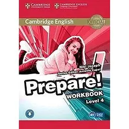 Cambridge English Prepare! Level 4 WB with Downloadable Audio