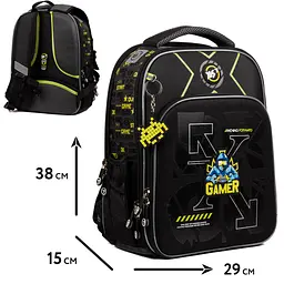 Рюкзак шкільний каркасний Yes Gamer S-78 - мініатюра 2
