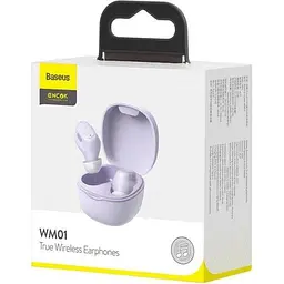 Бездротові навушники TWS Baseus WM01 NGWM01-05 Purple - мініатюра 5