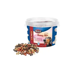 Ласощі Trixie Soft Snack Bony Mix XXL для собак асорті відро пластик 1800 г - мініатюра 6