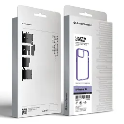 Чохол ArmorStandart UNIT2 для Apple iPhone 14 Lavender - мініатюра 5