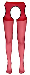 Колготки Cottelli Collection Sex Tights S/M червоний - мініатюра 3