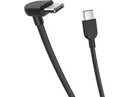 Кабель USB Type-C Xiaomi Braided USB Type-C to USB Type-C 0.1m Black (BHR08W0GL) - мініатюра 3