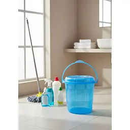 Відро Stars Plast блакитний 21 л (94337/блак) - мініатюра 2