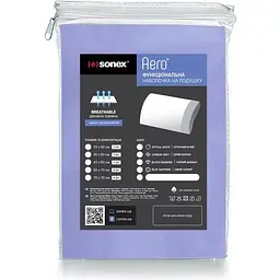 Набір наволочок Sonex Aero Gentle Lavender 70х70 см 2 шт. (SO102230) - мініатюра 3