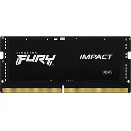 Модуль пам'яті для ноутбука SoDIMM DDR5 16GB 6000 MHz Impact Kingston Fury (ex.HyperX) (KF564S38IB-16) - мініатюра 2