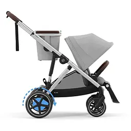 Коляска Cybex eGazelle S SLV Stone Grey (524000523) - мініатюра 4