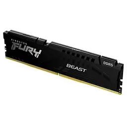 Модуль пам'яті для комп'ютера DDR5 32GB (2x16GB) 5600 MHz Beast Black Kingston Fury (ex.HyperX) (KF556C40BBK2-32) - мініатюра 10