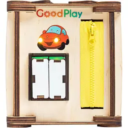 Бізікубик GoodPlay Розвиток з LED підсвічуванням 17х17х18 см (K103E) - мініатюра 7