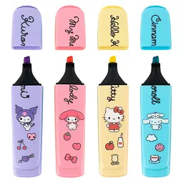 Маркер Highlighter Kite Hello Kitty and friends набір з 4-х кольорів (HK26-444) - мініатюра 2