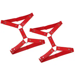 Гартери на ногу із натуральної шкіри Art of Sex - Kristina Leg Garters, колір Червоний Art of Sex SO7011 96203 - мініатюра 3