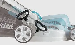 Makita Газонокосарка ELM3320, 1200Вт, 33см, 30л, 10.2кг, до 400м2, 20-55 мм - мініатюра 2
