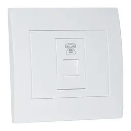Телефонна розетка Sven SE-126 white (7100093) - мініатюра 1