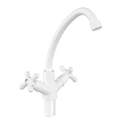 Змішувач для кухні Plamix AMAX-271 white PM0697, Білий