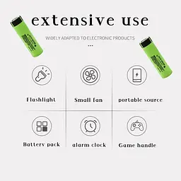 Промисловий Li-Ion акумулятор Panasonic NCR18650B 3400 mAh без захисту 18650 - мініатюра 5