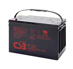 Акумулятор AGM CSB GPL-121000 12 В 100 А·год - мініатюра 2
