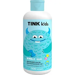 Дитячий засіб для купання 3 в 1 Tink kids Bubble Gum 500 мл (289694)