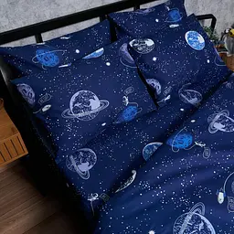 Набір наволочок Moon&Star Мікросатин Premium Cosmic Dreams 50х50 см 2 шт - мініатюра 2