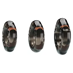 Набір ерекційних кілець Baile Cock ring Yvonne Set 3 шт. чорний - мініатюра 4