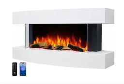 Електрокамін ArtiFlame Lofoten AF48 з 3D-ефектом полум’я, обігрівом та Wi-Fi керуванням - мініатюра 9