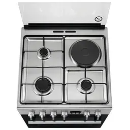 Газова плита ELECTROLUX LKM660200X - мініатюра 3