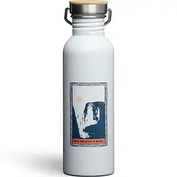 Фляга Picture Organic Hampton Білий-Сірий