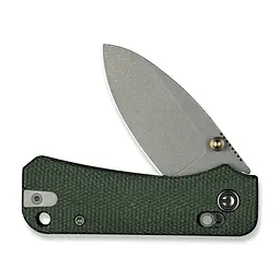 Ніж складаний кишеньковий Civivi Baby Banter 2, (5.9 см) Nitro-V/Micarta темно-зелений - мініатюра 4