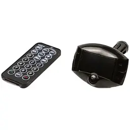 FM модулятор Ugreen Bluetooth X16 трансмітер Hands Free автомобільне зарядне DC12-24В Чорний - мініатюра 3