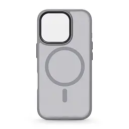 Чехол для Apple iPhone 16 Pro, Uniq MagCase, серый, противоударный, панель-накладка с MagSafe, ударопрочный TPU+PC, с магнитом MagSafe, поддержка полноценной беспроводной зарядки, ArmorStandart (ARM79506)