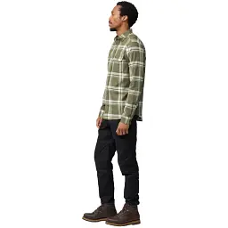Сорочка Fjallraven Ovik Lite Flannel Shirt M XL laurel green/chalk white - мініатюра 5