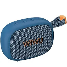 Bluetooth Колонка WIWU H1 Go Fun Blue - мініатюра 3