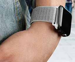 Нейлоновий ремінець Primo для Apple Watch 38 мм, 40 мм, 41 мм White - мініатюра 6