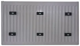 Радіатор сталевий панельний Kalde 22 бокове 500x2800, Білий - мініатюра 2