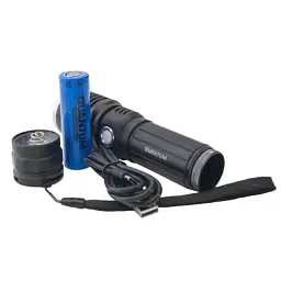 Ліхтар Quantum Solid-H 10W LED з USB-C + Li-ion21700/4000mAh (QM-FL1020-21700/4000-PB) - мініатюра 9