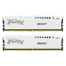 Оперативна пам'ять Kingston Fury 32GB (2x16GB) DDR5 5600MHz Beast White (ex.HyperX) (KF556C40BWK2-32)