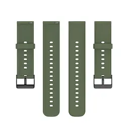 Силіконовий ремінець для смарт-годин BeWatch HW Huawei Watch 22 мм Хакі (102HW10) - мініатюра 4