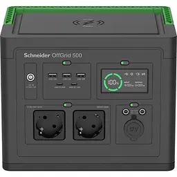 APC Портативна електростанція Electric OffGrid Portable Power Station 500, 500 Вт, 517 Вт/рік, Wireless Charge - мініатюра 6