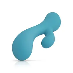 Вібратор-кролик Cala Azul Martina I Rabbit Vibrator 18 см бірюзовий - мініатюра 3