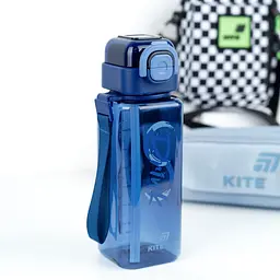 Пляшка для води Kite 800 мл синя (K26-1274-1) - мініатюра 5