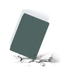 Чохол BeCover Tri Fold Soft TPU Silicone для Apple iPad Air 13" M2 2024 Dark Green (711470) - мініатюра 4
