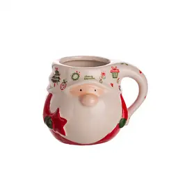 Новорічна порцелянова чашка Merry Cristmas Yiwu CR-1-13
